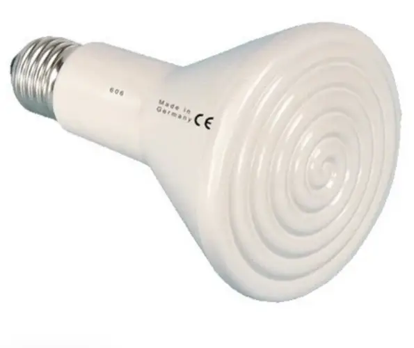 150 Watt Heat Emitter "Ceramic" Bulb - No light - The Chook Barn