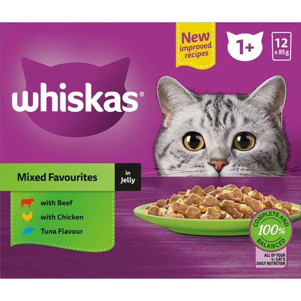 Whiskas Favourites Jelly (x12)X5 | by Pet One