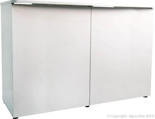 Aqua One AR980 AquaStyle Cabinet 76cm High Gloss White by The Chook Barn