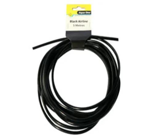 Aqua One Air Line PVC 5M Black by Pet One