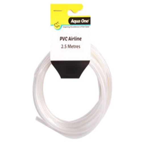 Aqua One Air Line Pvc Clear 2.5M - The Chook Barn