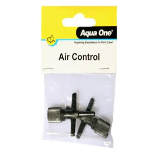 Aqua One Air Line T Control Valve (2Pk) by Pet One