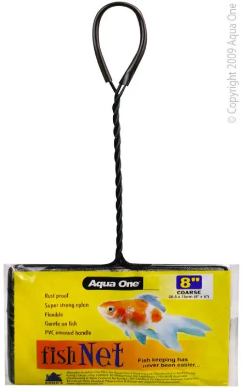 Aqua One Fish Net - 8 Inch Coarse by Pet One