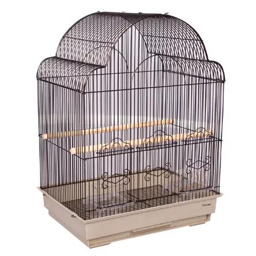Avi One Bird Cage 355 Fancy Top 42x30x60cm For Small Birds by Pet One