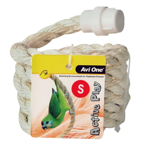Avi One Boing Sisal Rope Bird Toy Small Durable - The Chook Barn