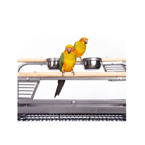 Avi One Parrot Cage H Duty W Play Pen 26Mm 101X76X190Cm Sv Bk - The Chook Barn