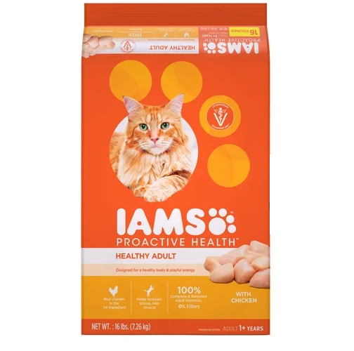 Iams Cat Adult Chicken 7.26kg - The Chook Barn