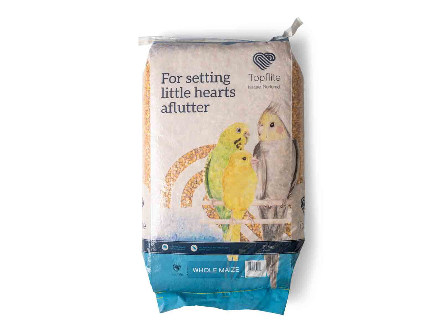 Topflite Whole Maize 20 KG - The Chook Barn