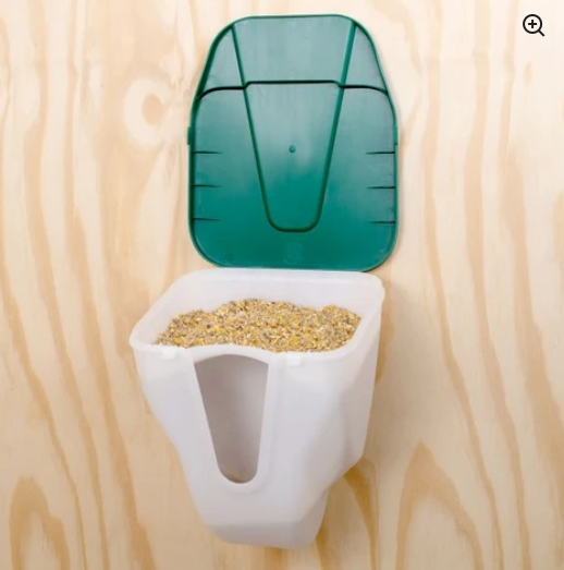 V Drinker / Feeder 2.5kg Wall Mounted - The Chook Barn