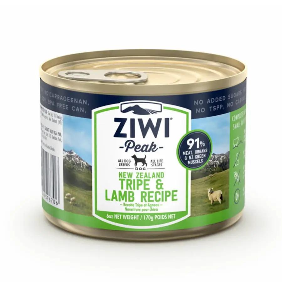 Ziwi Peak Canned Tripe and Lamb Dog Food 170g by Pet One