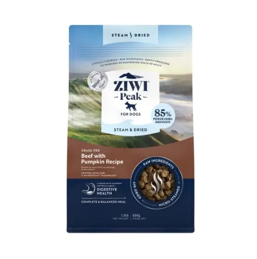 Ziwi Peak Steam and Dried Dog Beef 1.5kg by Pet One