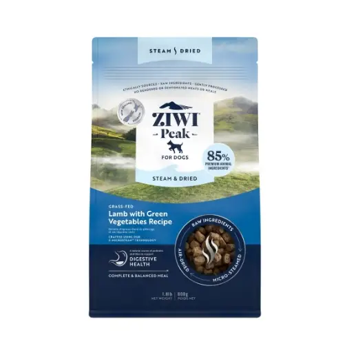 Ziwi Peak Steam and Dried Dog Lamb 1.5kg by Pet One