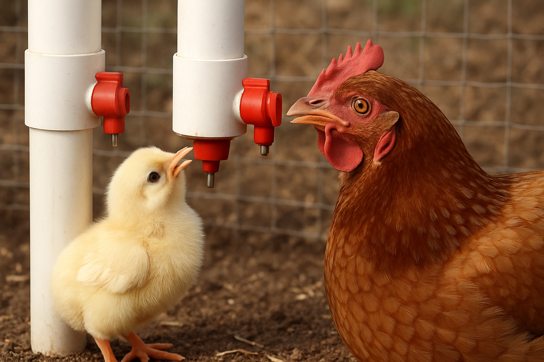Best Nipple Waterers for Baby Chicks and Adult Birds