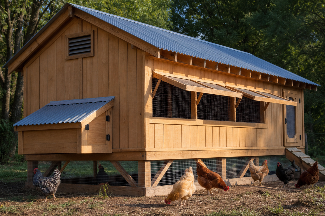 Chicken Coop Ventilation: Design Secrets for Healthy Birds
