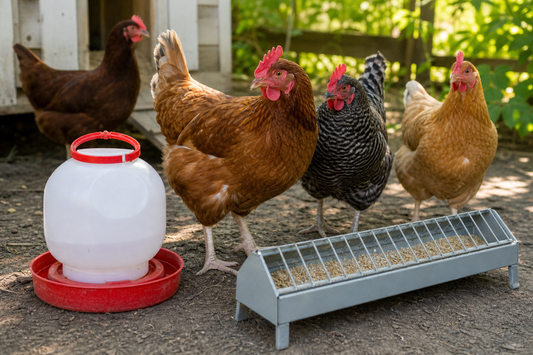 Choosing Drinkers and Feeders: Size, Style, and Setup