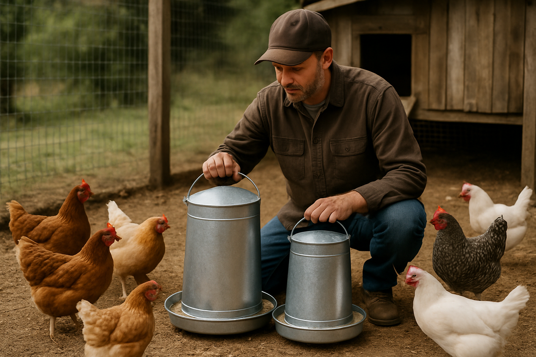 Choosing the Right Size Feeder for Your Flock