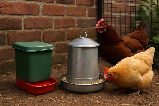 Compact Feeder Solutions for Small Urban Chicken Runs