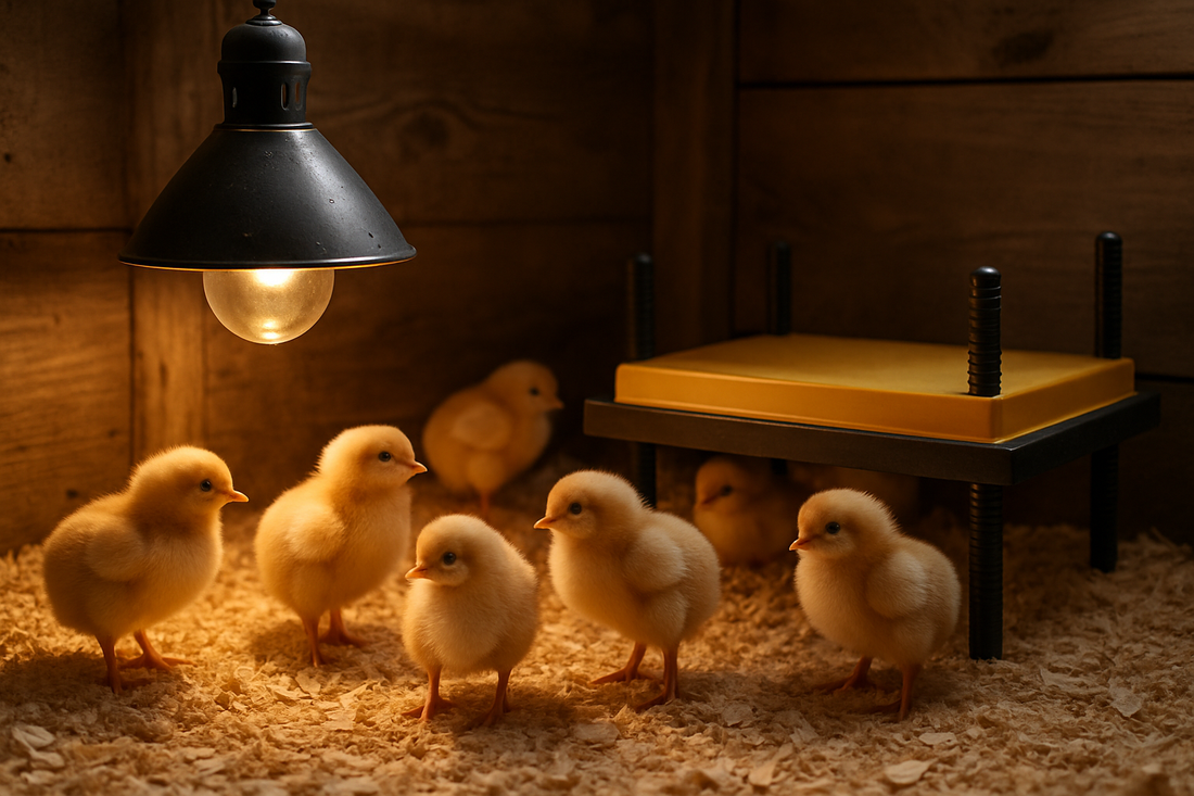 Optimal Heat Sources for Brooding Baby Chicks Safely