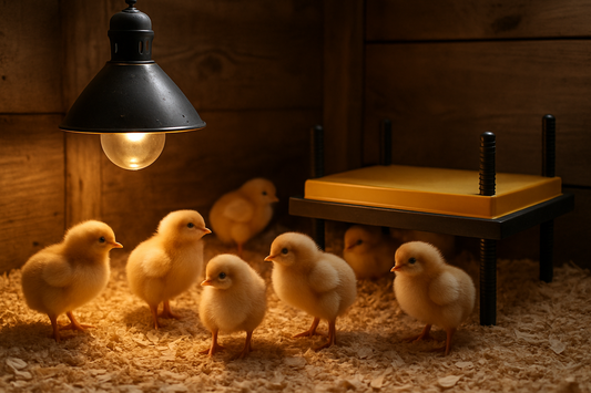 Optimal Heat Sources for Brooding Baby Chicks Safely