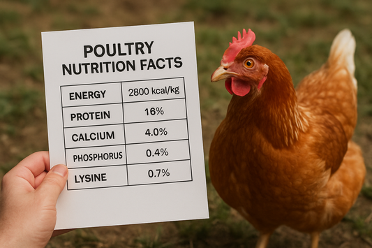 Understanding Poultry Nutrition Facts Every Owner Should Know