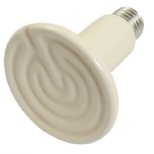 100 Watt Ceramic Heat Emitter Bulb No Light for Poultry Coops and Small Animal Enclosures - The Chook Barn