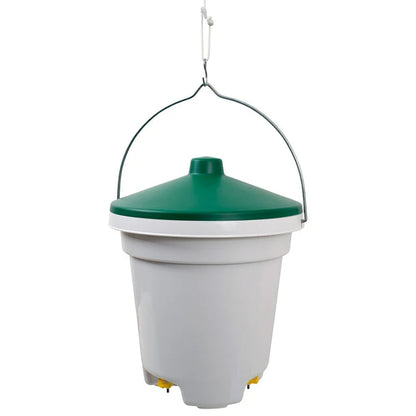Drink-o-Matic 12L Poultry Hanging Bucket Drinker with Nipples - The Chook Barn