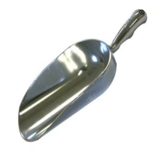 Aluminium Feed Scoop Medium - The Chook Barn
