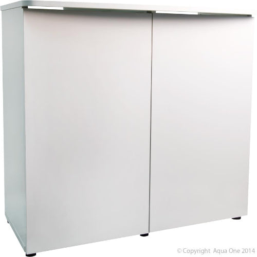Aqua One AR620 AquaStyle Cabinet 76cm High Gloss White - The Chook Barn