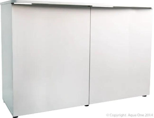 Aqua One AR980 AquaStyle Cabinet 76cm High Gloss White by The Chook Barn