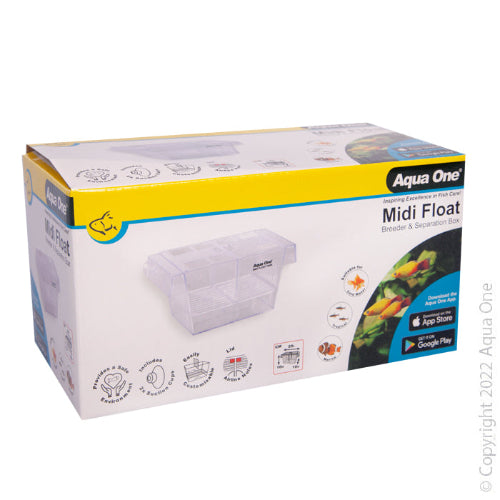 Aqua One - Breeder Multi Use Breeding Tank (19.5X10.5X10cm) - The Chook Barn