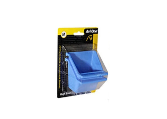 Avi One Bird Feeder - High Back with Perch Medium 2 Pack - The Chook Barn