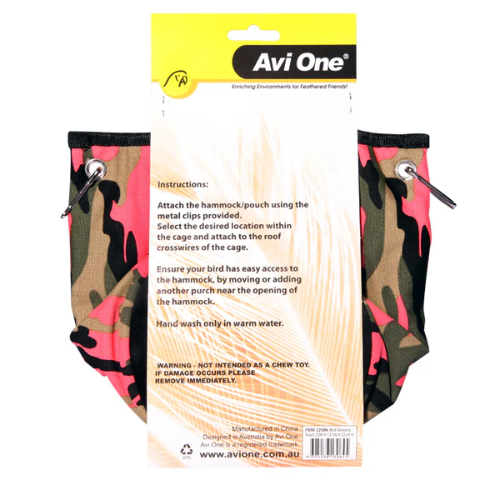 Avi One Bird Sleeping Pouch-22 X 13.5 X 22Cm - The Chook Barn