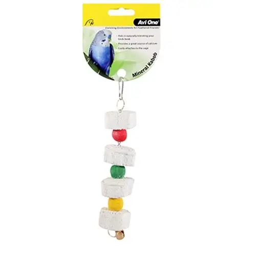 Avi One Bird Toy - Mineral Flower Kabob 18X4X4Cm - The Chook Barn