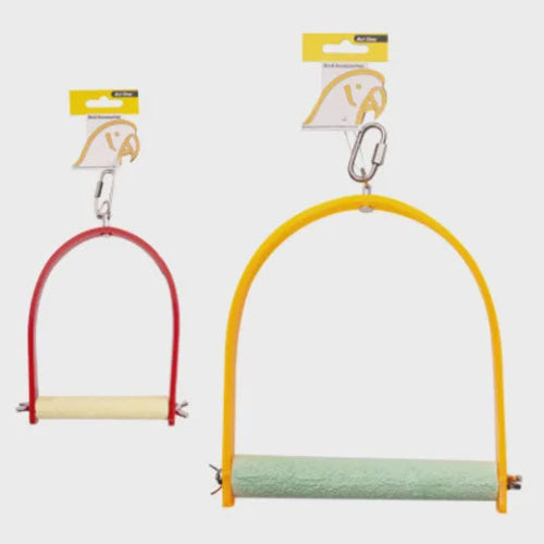 Avi One Parrot Swing W/ Concrete Perch (S) 11.5X18Cm - The Chook Barn