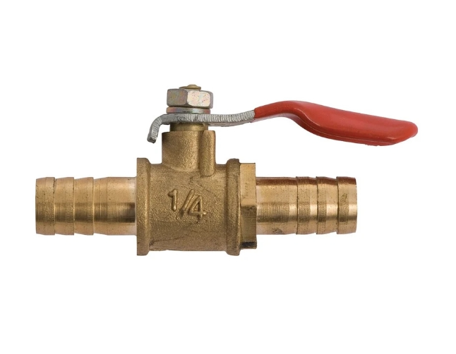 Ball Valve 10mm Brass - The Chook Barn