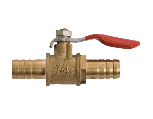 Ball Valve 10mm Brass - The Chook Barn