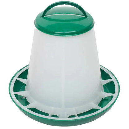 Chicks Feeder 1kg with Handle & Cover - The Chook Barn