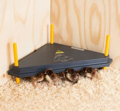 Comfort Chicks Heat Plate 40 x 40cm Triangle - The Chook Barn