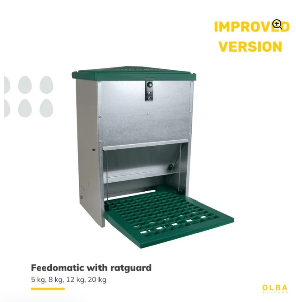 Feed-o-Matic Automatic Chicken Feeder 20kg - The Chook Barn