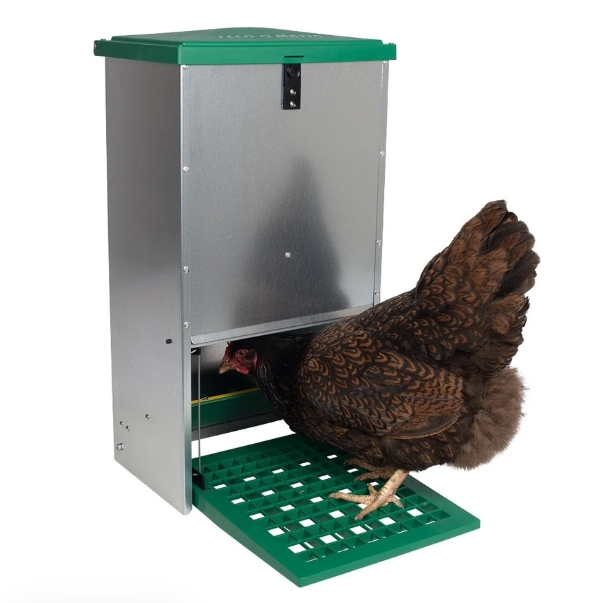 Feed-o-Matic Automatic Chicken Feeder 20kg - The Chook Barn