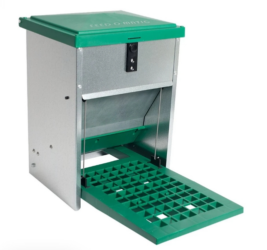 Feed-o-Matic Automatic Chicken Feeder 5kg - The Chook Barn