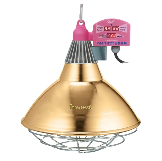 Heat Lamp Heavy Duty Large with Thermostat and Remote - The Chook Barn
