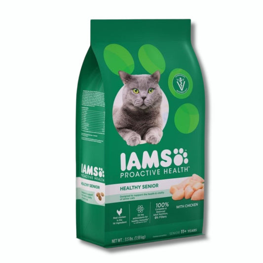 Iams Cat Senior Chicken 1.59Kg - The Chook Barn