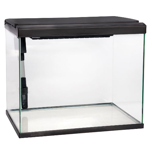 Lifestyle Classic 40 Complete Glass Aquarium 45Cm 40L Satin Black - The Chook Barn