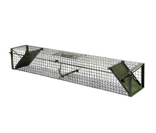 Live Capture Trap Double Entry Long Medium - The Chook Barn