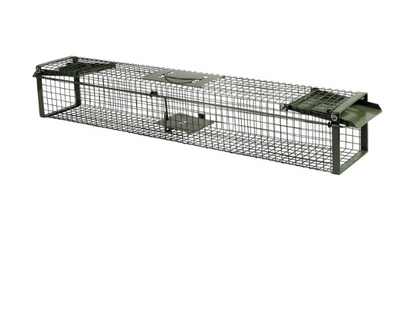 Live Capture Trap Double Entry Long Medium - The Chook Barn