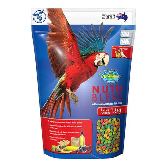 Topflite Vetafarm NUTRIBLEND Pellets – Large by Topflite LTD