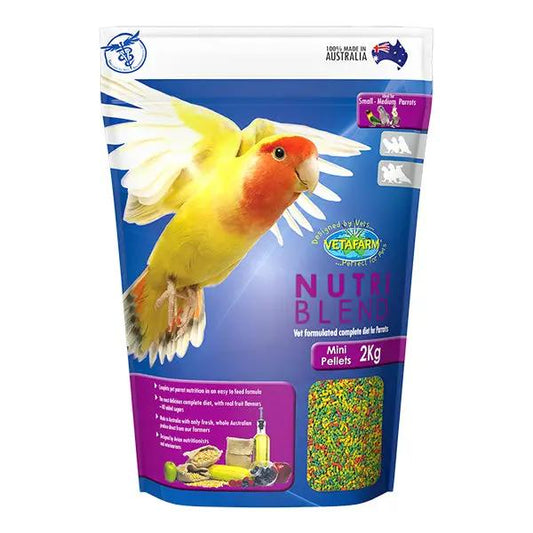 Topflite Vetafarm NUTRIBLEND Pellets – Mini by Topflite LTD