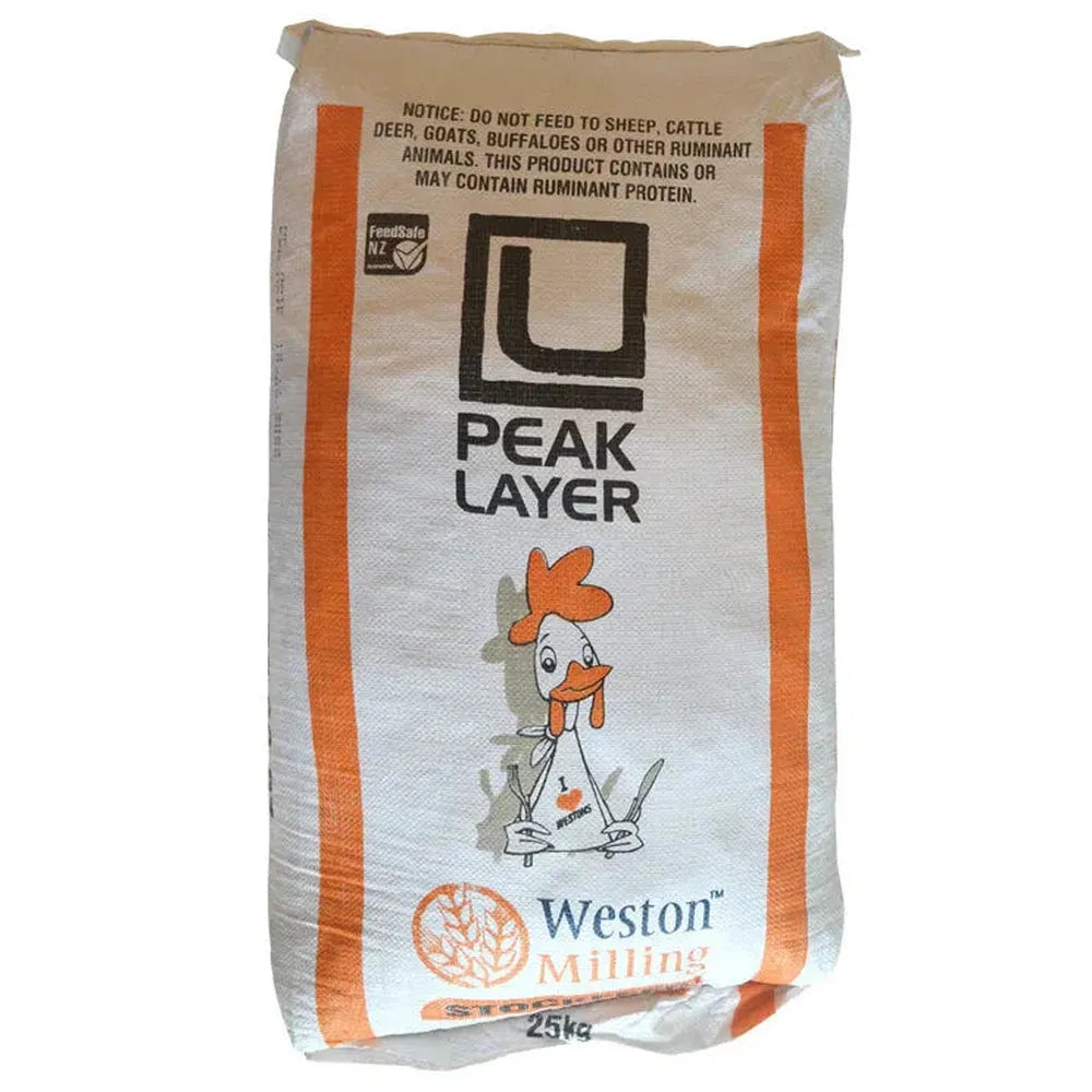 Weston's peak layer 25KG - The Chook Barn