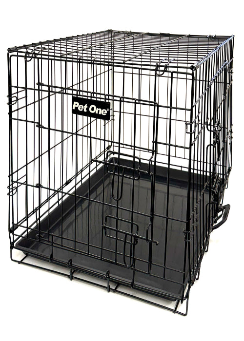 Pet One Collapsible Cage - D24 (Dog) 60L X 43W X 50Cm H - The Chook Barn